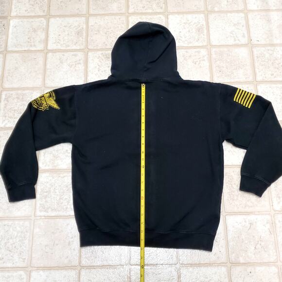 We The People Don't Tread on Me Hoodie Sz M USA Patriotic - Picture 8 of 10